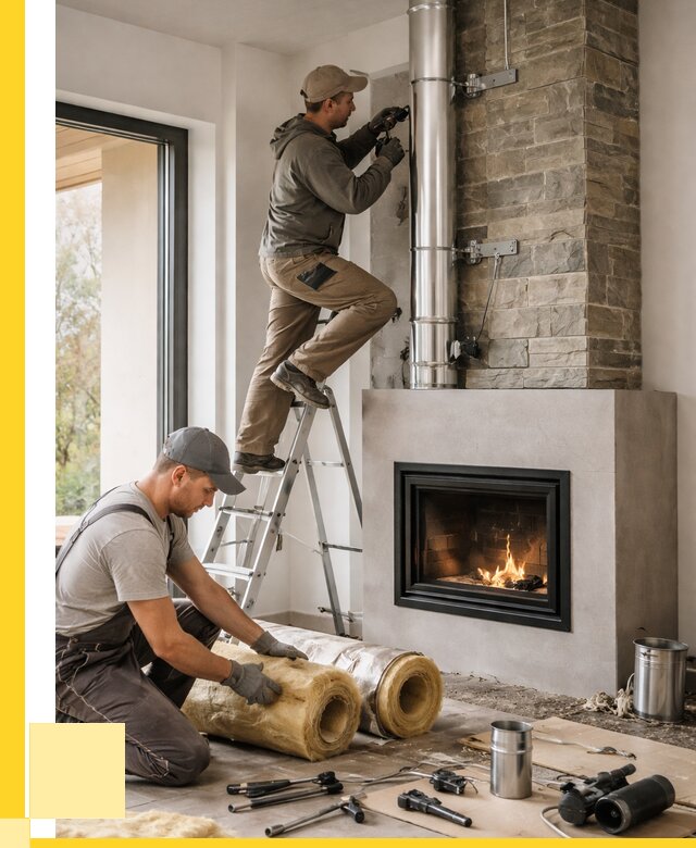 Монтаж дымоходов для каминов в Белове от 16289 р. ЭриданБлв