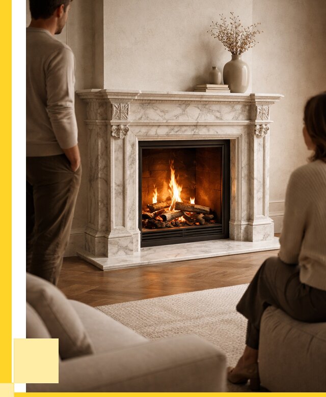 Мраморные камины под ключ в Белове от 271475 р. | ЭриданБлв