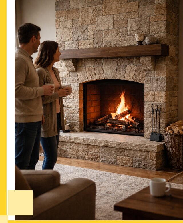 Каменные камины на заказ в Белове от 195462 р. | ЭриданБлв