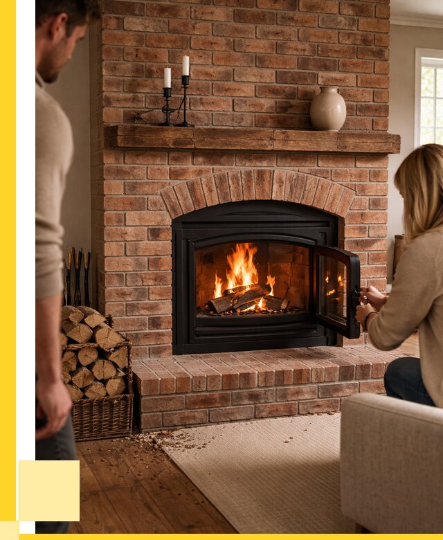 Кирпичные камины под ключ в Белове от 162885 р. | ЭриданБлв