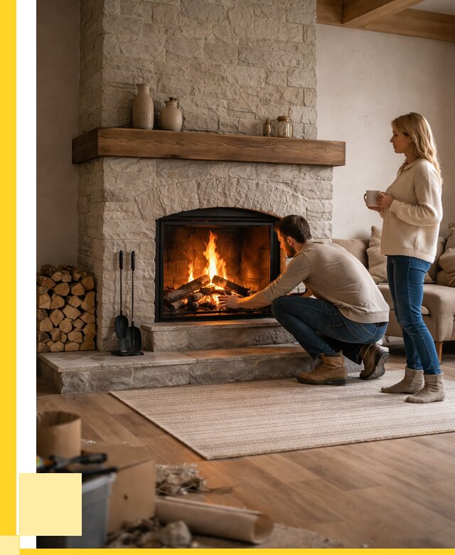 Камины для загородного дома в Белове от 380065 р., ЭриданБлв