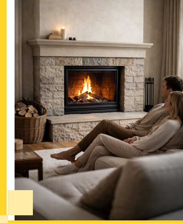 Камины в частном доме под ключ в Белове от 217180 р. | ЭриданБлв