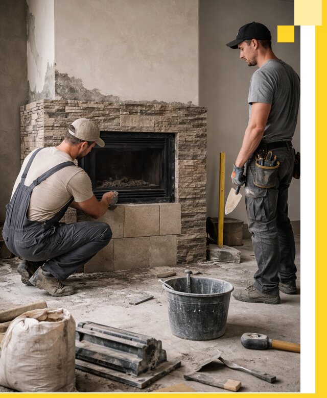 Камины под ключ в Белове: проект, изготовление и монтаж