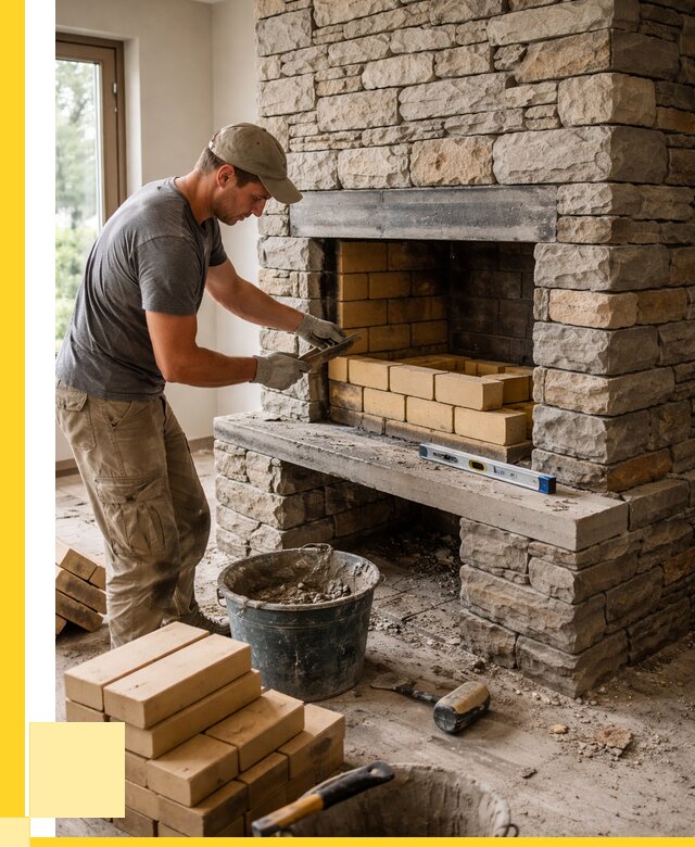 Кладка каминов и камина в Белове от 27148 р. ЭриданБлв