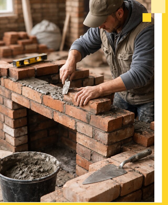 Кладка каминов под ключ в Белове профессиональная отделка и монтаж