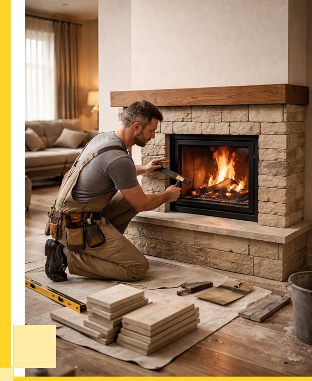 Строительство каминов в Белове от 162885 р., ЭриданБлв - под ключ