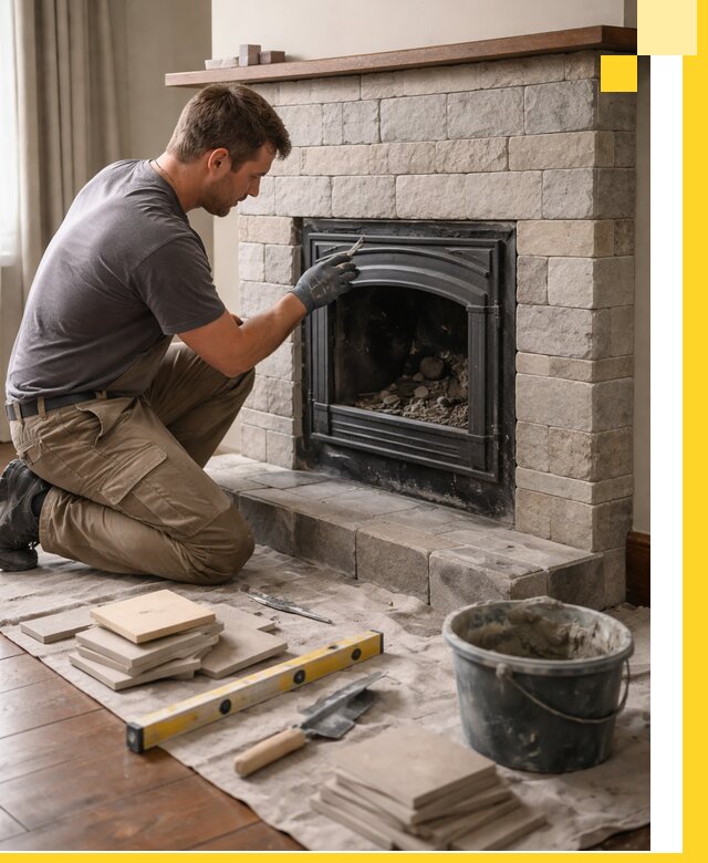 Профессиональный ремонт каминов в Белове восстановление и сервис