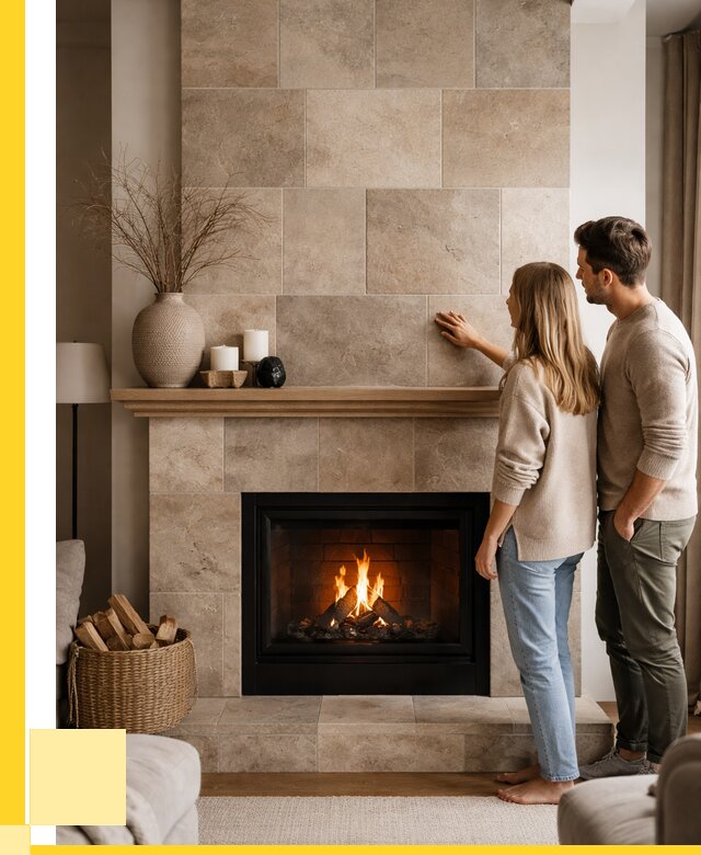 Облицовка каминов керамогранитом в Белове от 4887 р. | ЭриданБлв