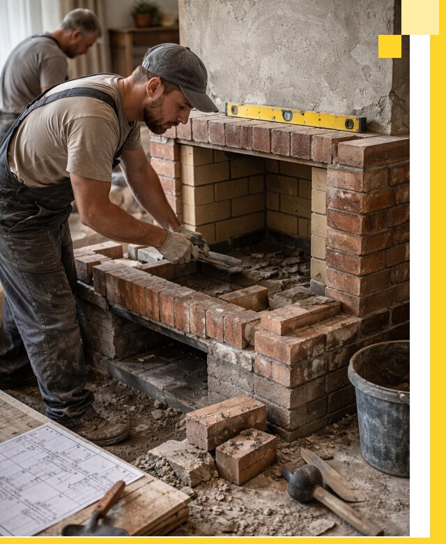 Изготовление и установка каминопечей под ключ в Белове