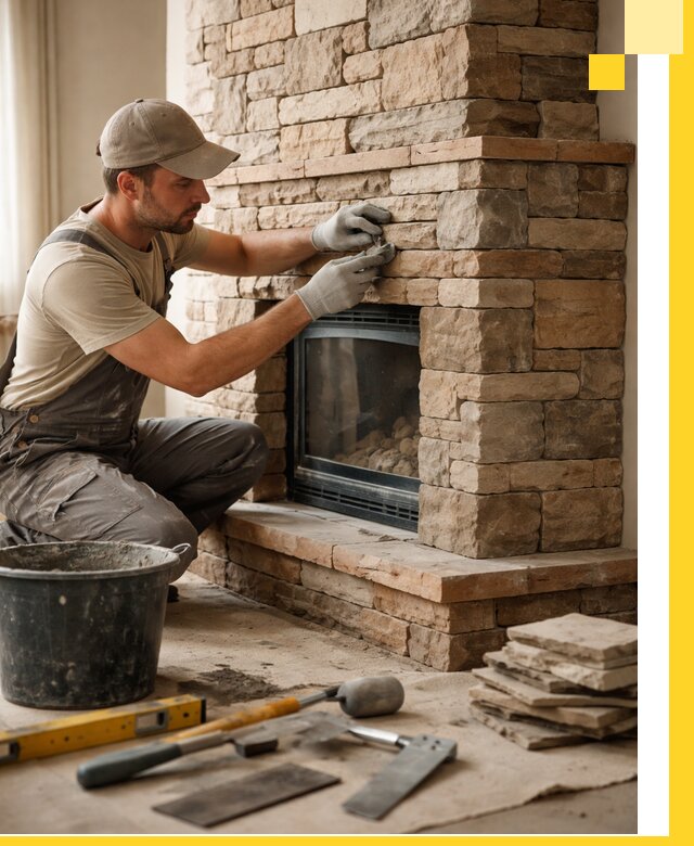 Проектирование и установка печей-каминов под ключ в Белове