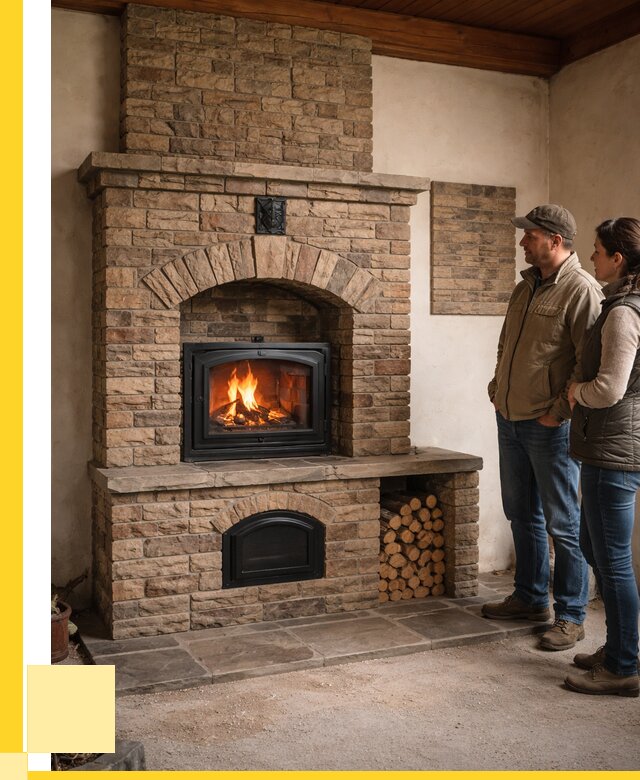 Кирпичная печь под ключ в Белове от 162885 р. | ЭриданБлв