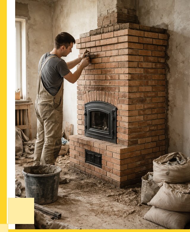 Строительство печей в Белове от 70584 р. под ключ, ЭриданБлв