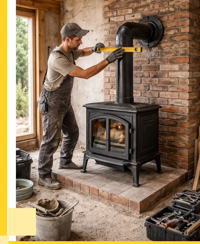 Монтаж печей установка банной печи в Белове от 16289 р. | ЭриданБлв