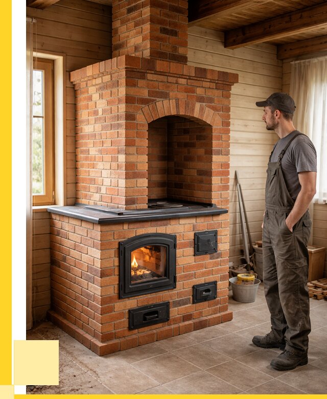 Кирпичные печи в Белове: купить от 162885 р. | ЭриданБлв