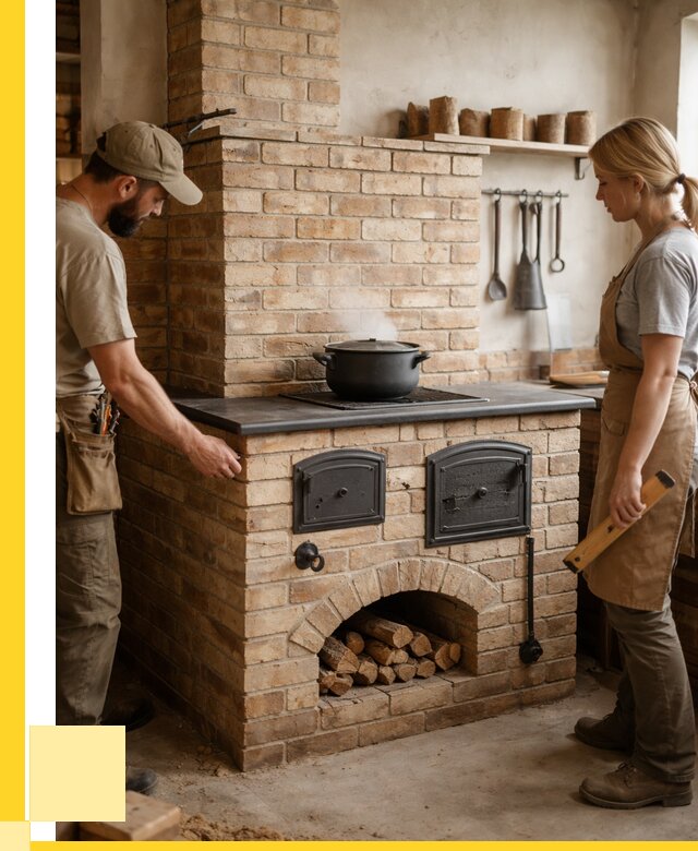 Варочно отопительные печи в Белове от 97731 р. | ЭриданБлв