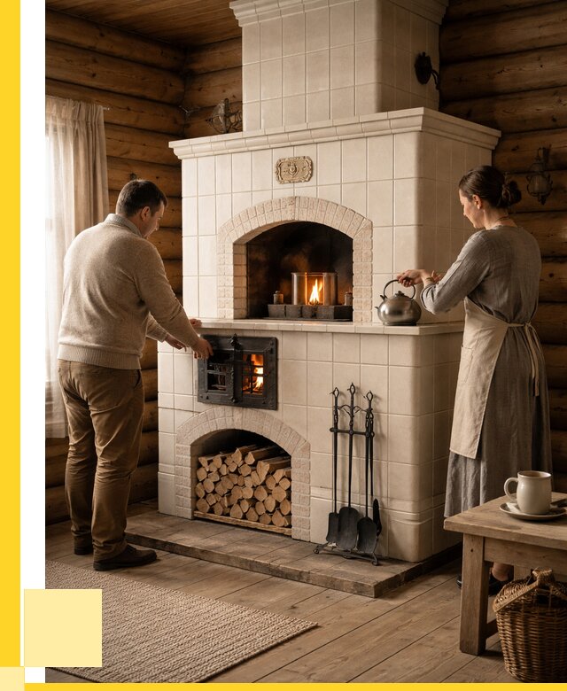 Русские печи в Белове: установка от 162885 р. ЭриданБлв