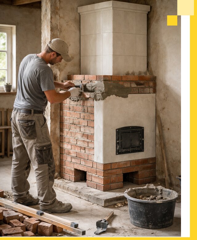 Изготовление и установка печей-голландок под ключ в Белове