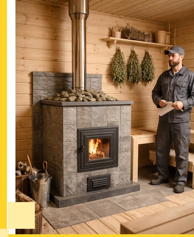 Печи для бани под ключ в Белове от 130308 р. | ЭриданБлв