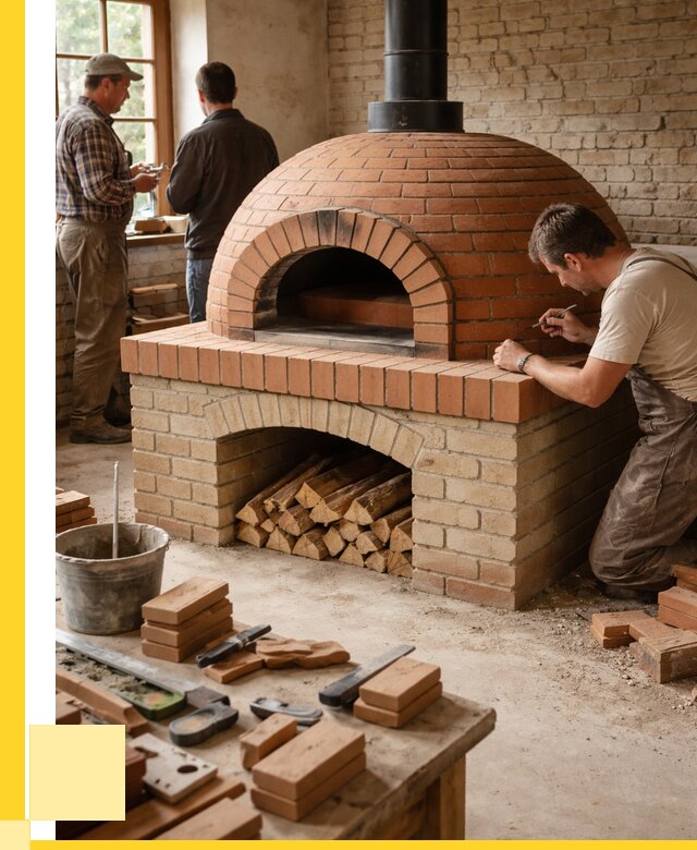 Помпейская печь дровяная для пиццы в Белове | ЭриданБлв от 217180 р.