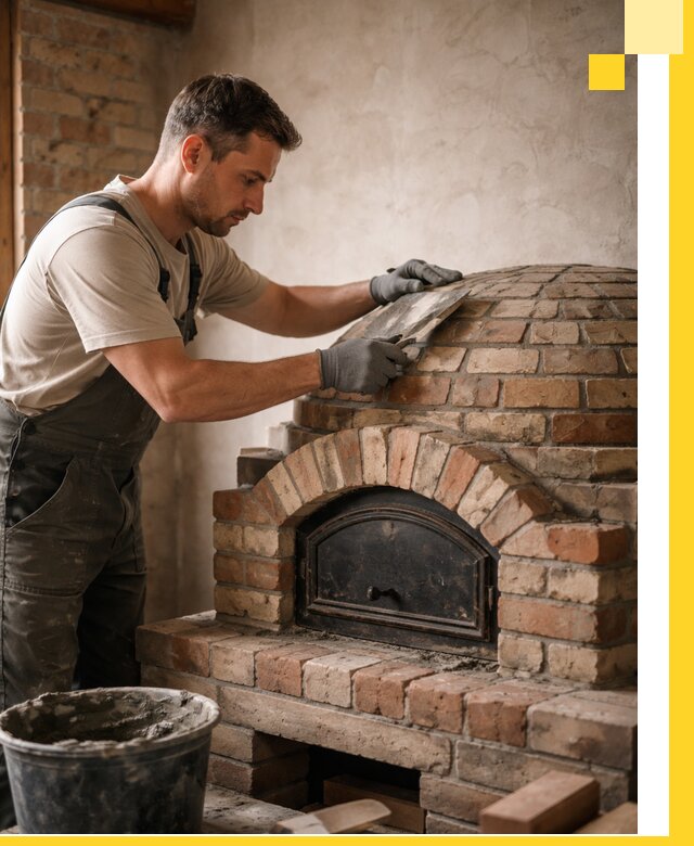 Изготовление и монтаж помпейских печей на заказ в Белове