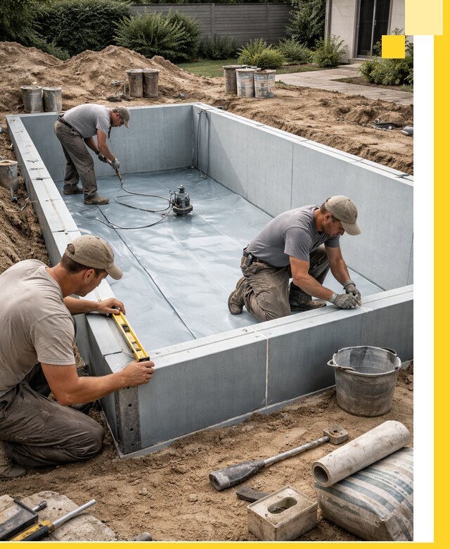 Профессиональный монтаж бассейнов под ключ в Белове с гарантией