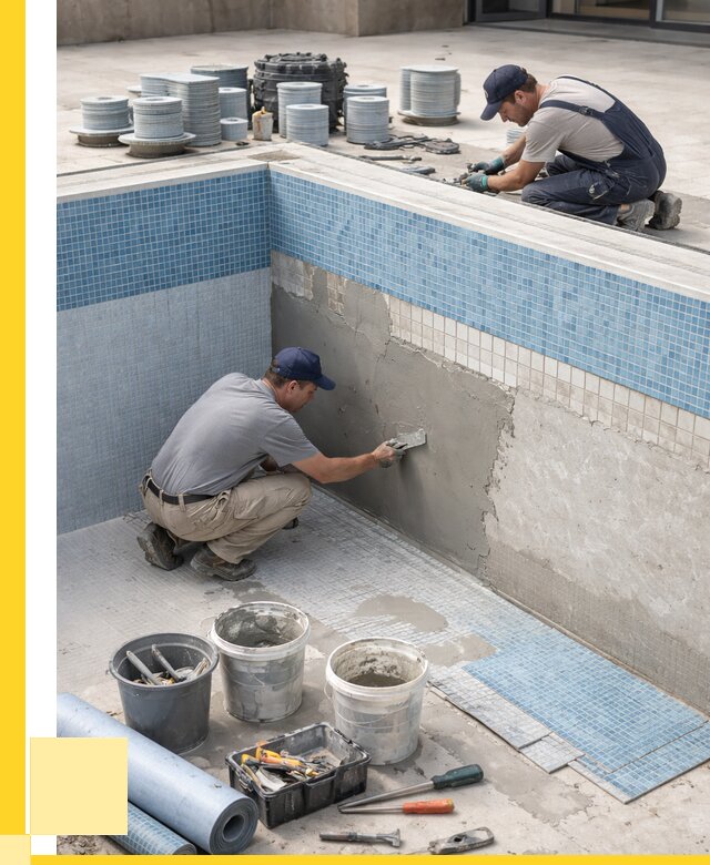 Ремонт и обслуживание бассейнов в Белове от 27148 р. | ЭриданБлв