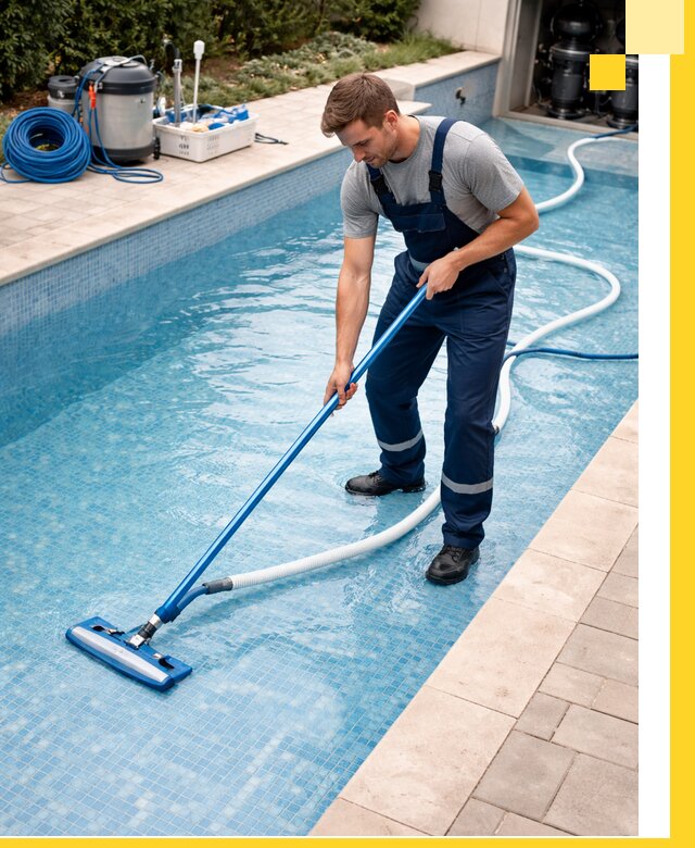 Профессиональная чистка бассейнов и фильтров в Белове под ключ