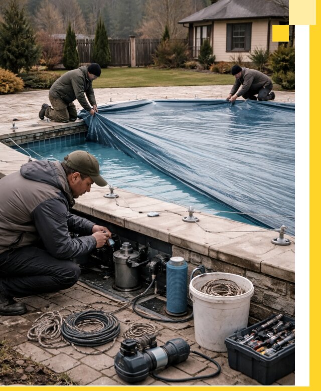 Консервация бассейнов в Белове: подготовка к длительному хранению