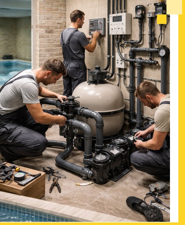 Комплексное оборудование для бассейнов под ключ в Белове