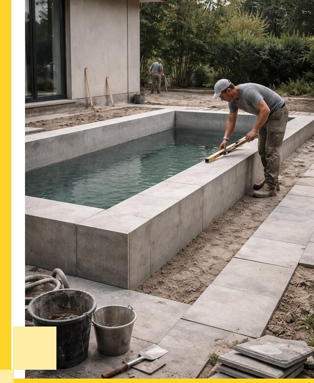 Строительство бетонного бассейна в Белове от 1303080 р. | ЭриданБлв