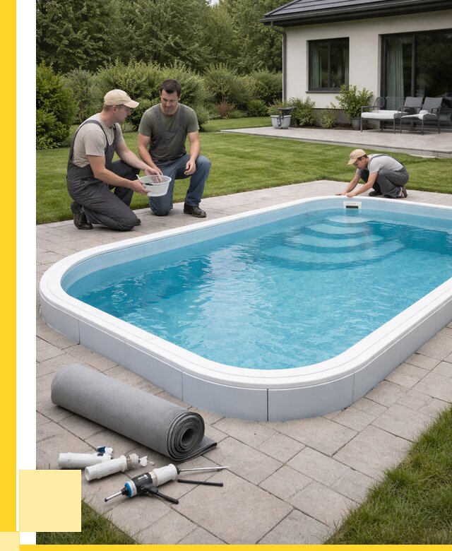 Пластиковый бассейн купить в Белове от 271475 р., ЭриданБлв