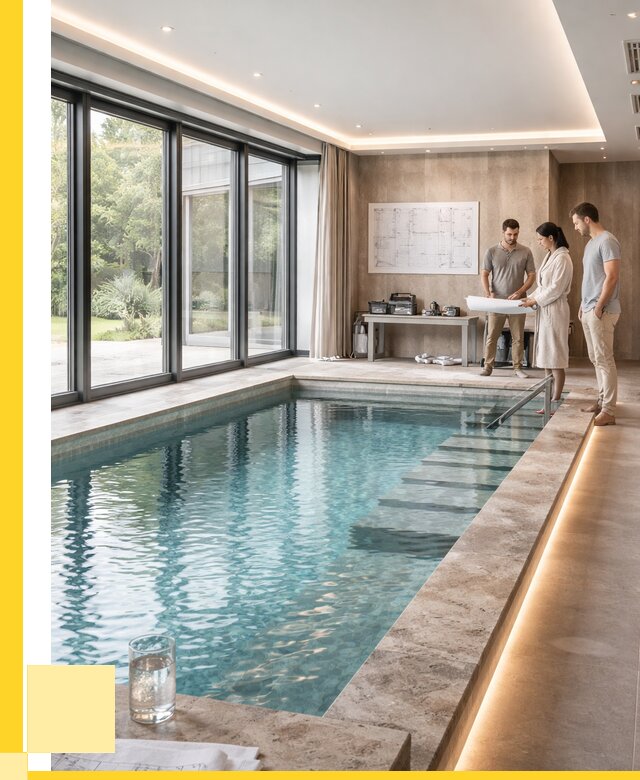 Закрытые бассейны под ключ в Белове от 2714750 р. | ЭриданБлв