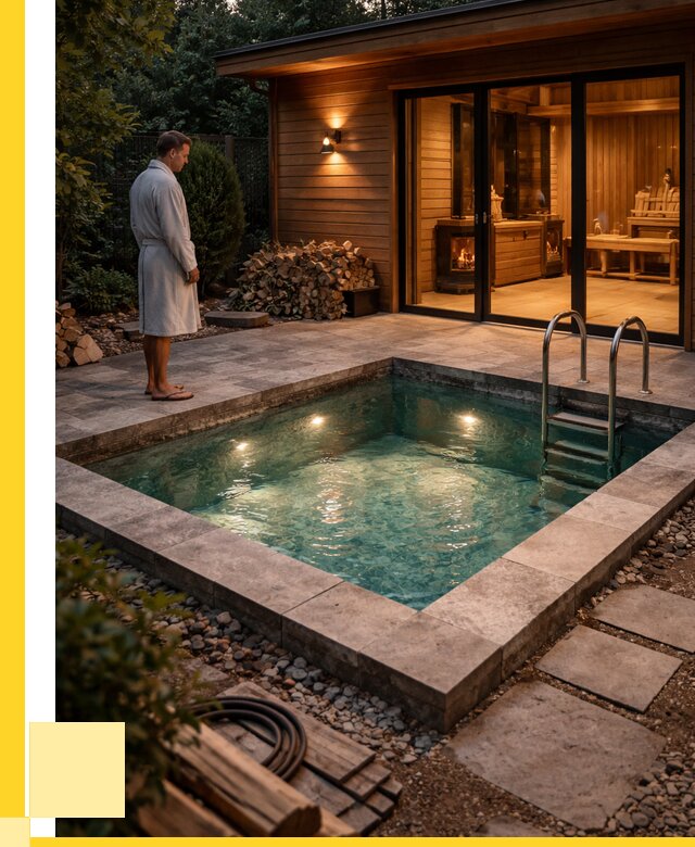 Бани с бассейном под ключ в Белове от 103161 р. | ЭриданБлв