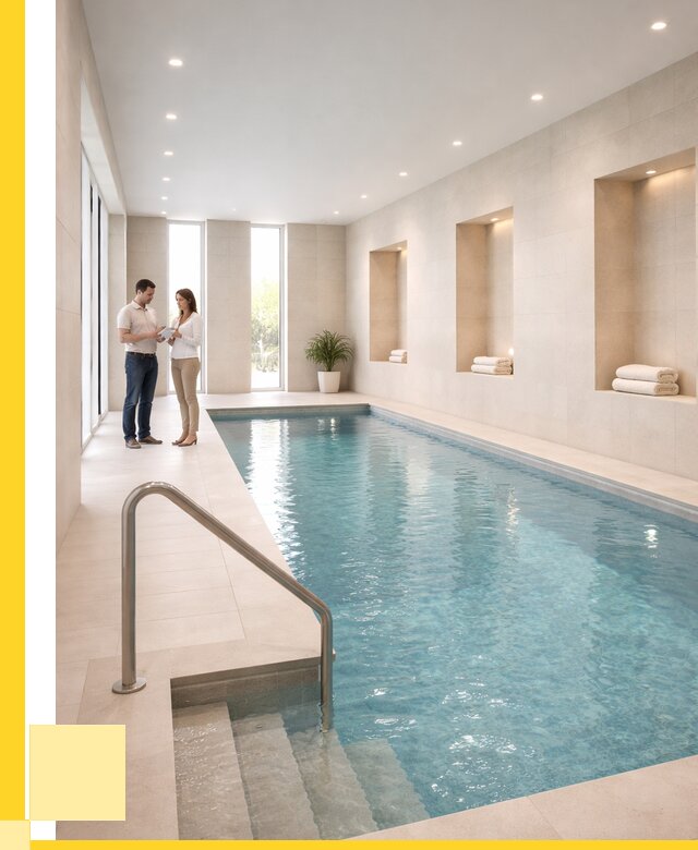 Бассейны в помещении под ключ в Белове от 1628850 р. | ЭриданБлв