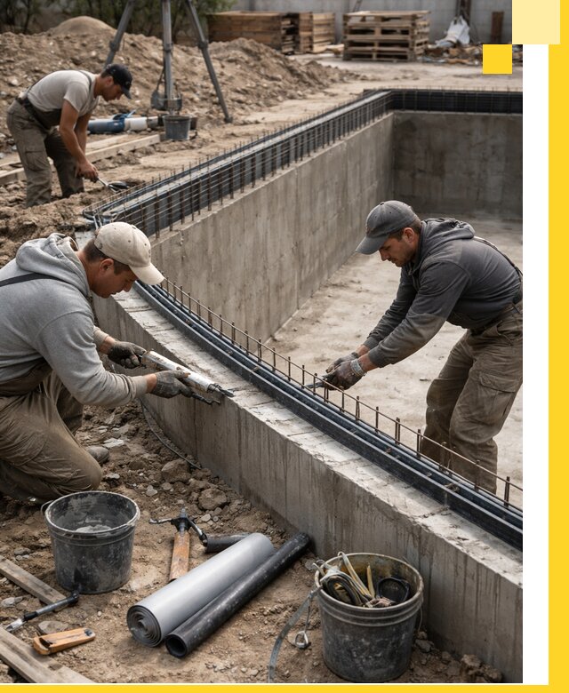 Качественный монтаж чаши бассейна в Белове под ключ с гарантией