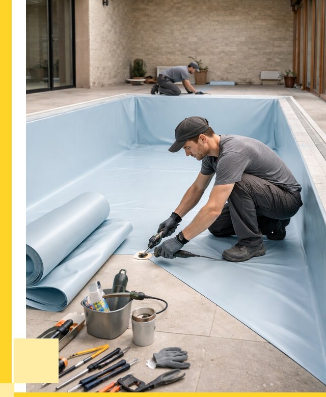 Пленка ПВХ для бассейнов в Белове от 2715 р. | ЭриданБлв