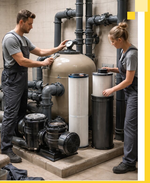 Фильтры и системы фильтрации для бассейнов в Белове