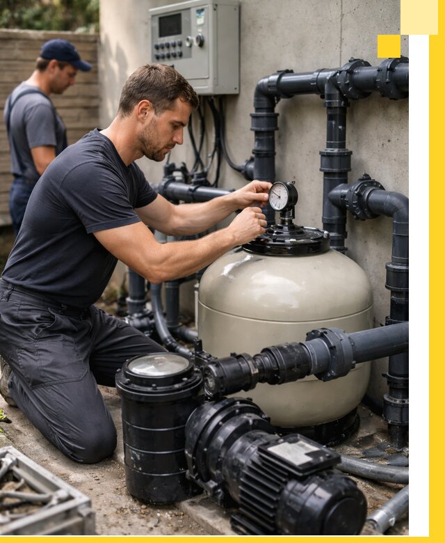 Поставка и монтаж фильтровального оборудования для бассейнов в Белове