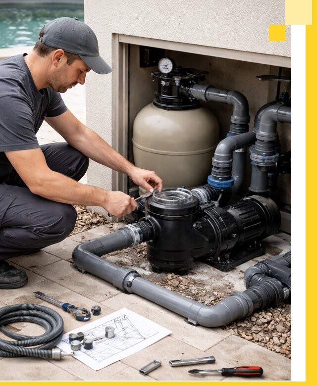 Поставка, монтаж и сервис насосов для бассейнов в Белове