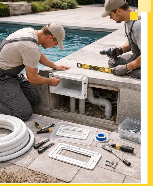 Поставка и установка скиммеров для бассейнов в Белове