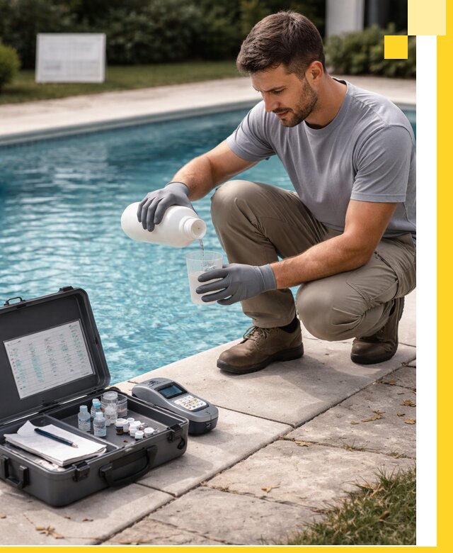 Профессиональная дезинфекция воды в бассейне в Белове