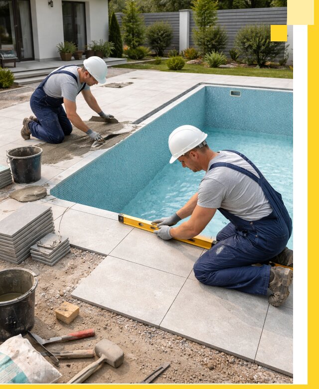 Строительство и монтаж плавательных бассейнов под ключ в Белове