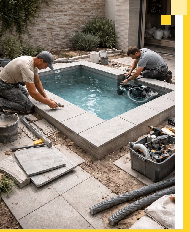 Мини бассейны под ключ в Белове, дизайн и установка