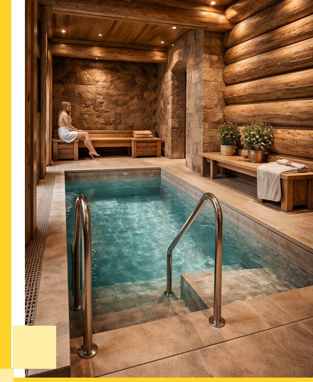 Аренда бани с бассейном в Белове от 1628850 р. | ЭриданБлв