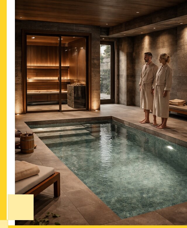 Сауна с большим бассейном в Белове от 1303080 р. ЭриданБлв