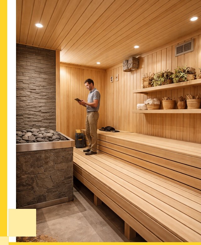 Сауна под ключ в Белове: от 488655 р. | Строительство — ЭриданБлв