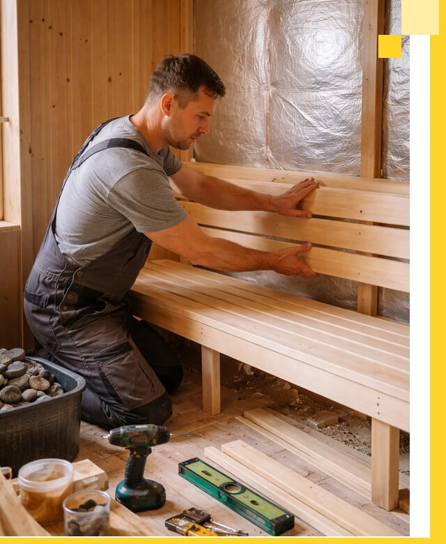 Проектирование, изготовление и монтаж финских саун в Белове