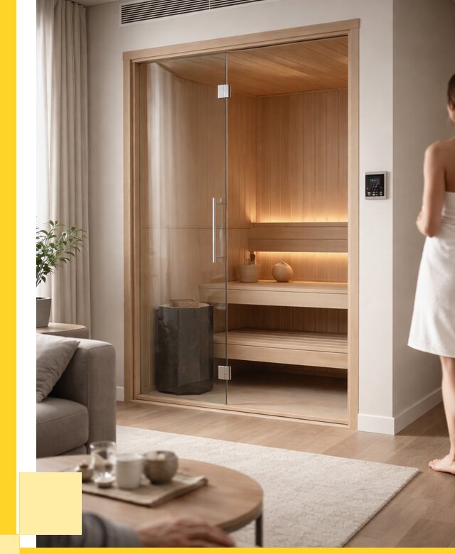 Сауна в квартире под ключ в Белове от 130308 р. ЭриданБлв