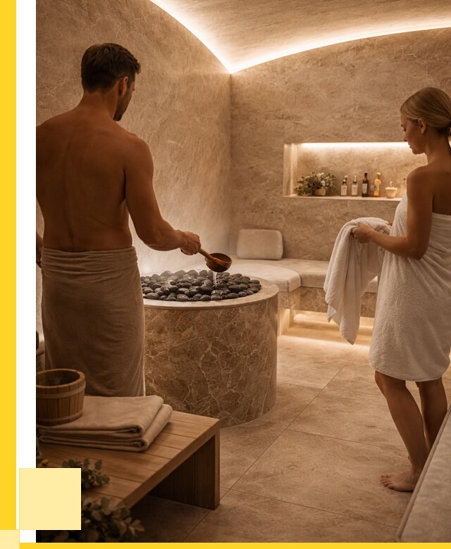 Сауны с хамамом в Белове от 380065 р. – проекты и монтаж | ЭриданБлв