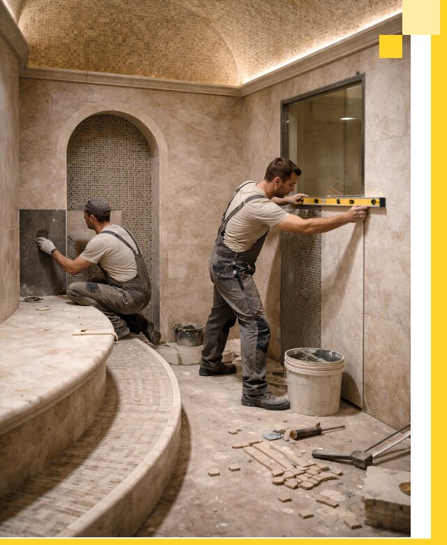 Проектирование и строительство саун с хамамом под ключ в Белове